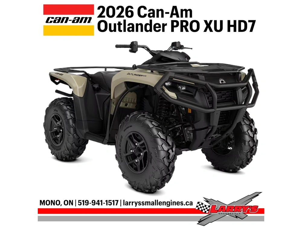 2026 Can-am Outlander Pro Xu Hd7 1mtg alt