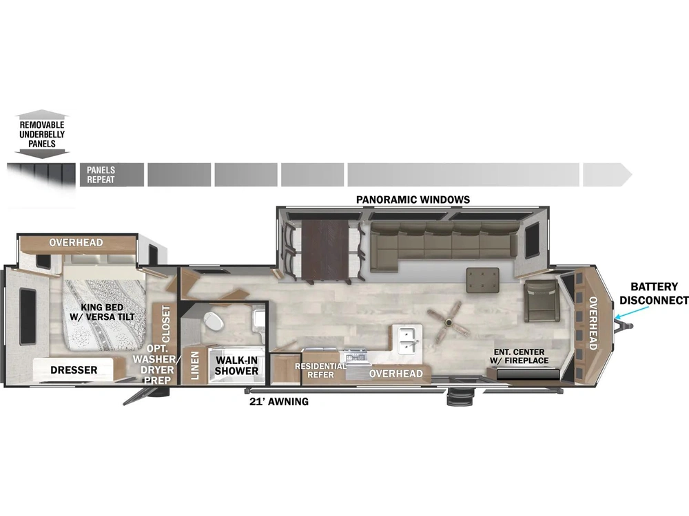 2025 Forest River Wildwood 40fden alt