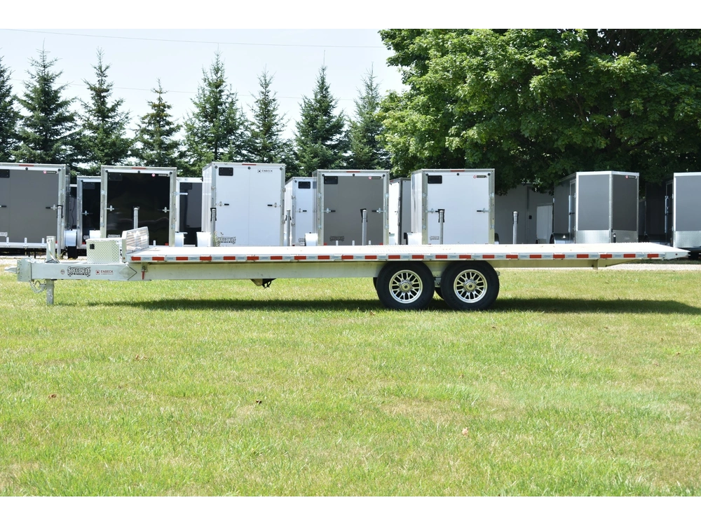 2027 Enbeck Aluminum Deck Over 8' X 24' Tilt-deck Ta 7t alt