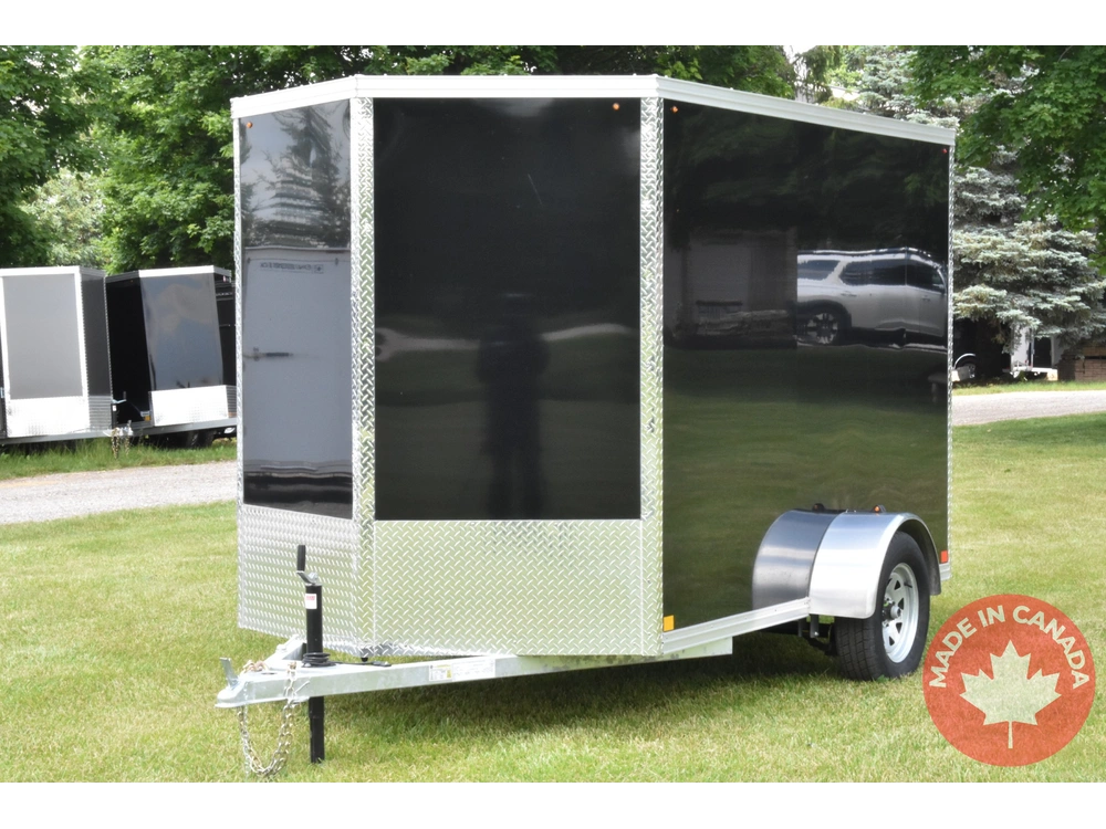 2026 Rhino Galvanized Enclosed 6' X 10' Sa Dd alt
