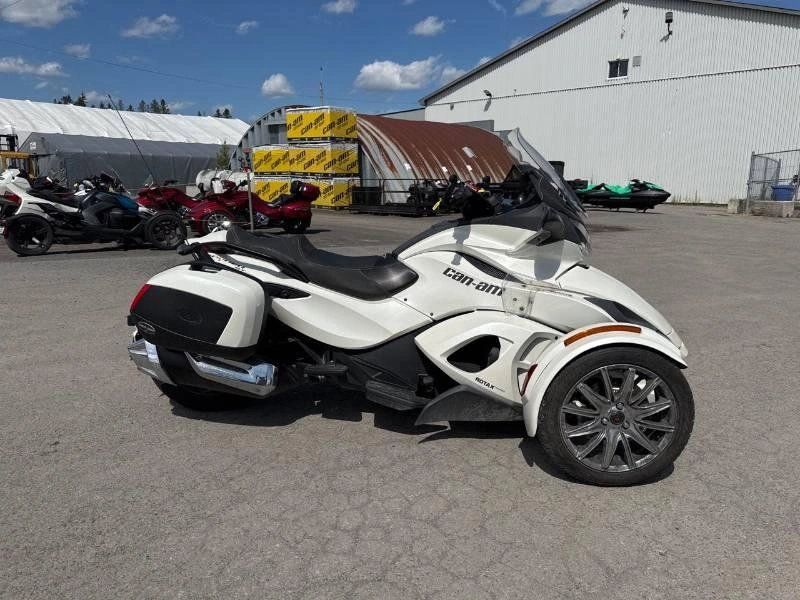 Can-am Spyder St Limited Se5 Blanc 2013 alt