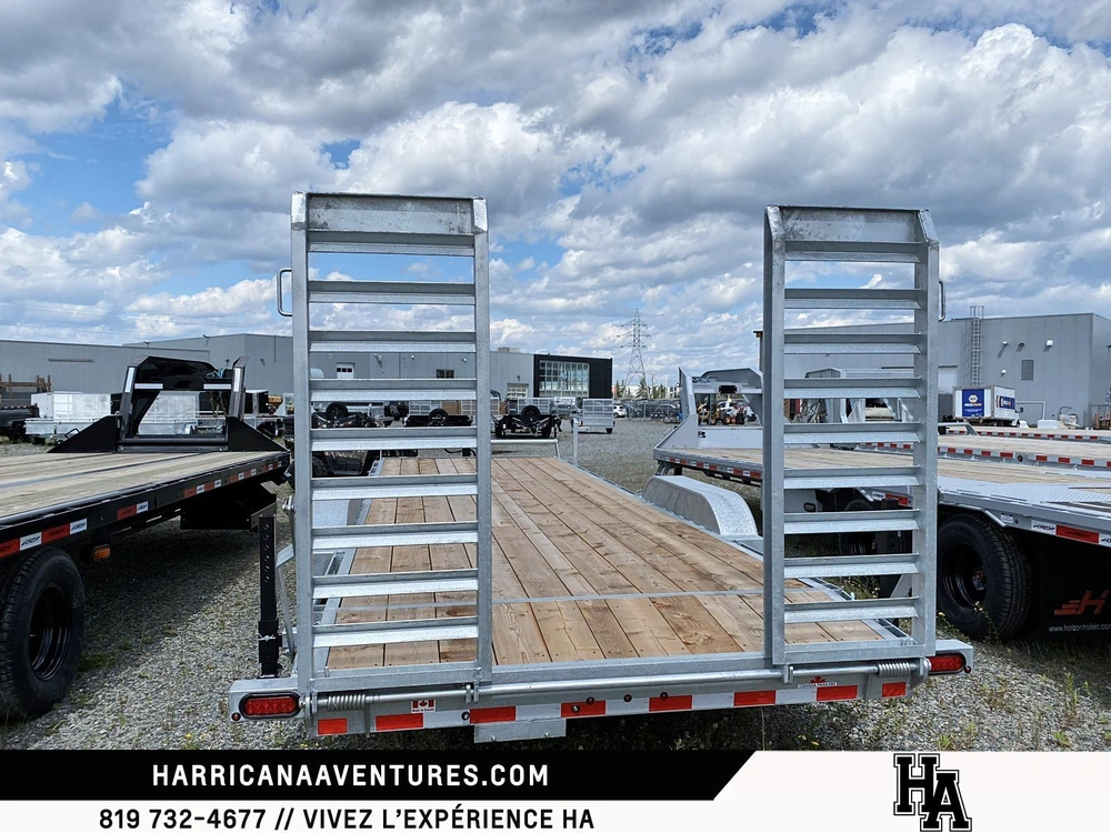 2026 Canada Trailers Remorque 7x24 Plate Forme Ce724-14k alt