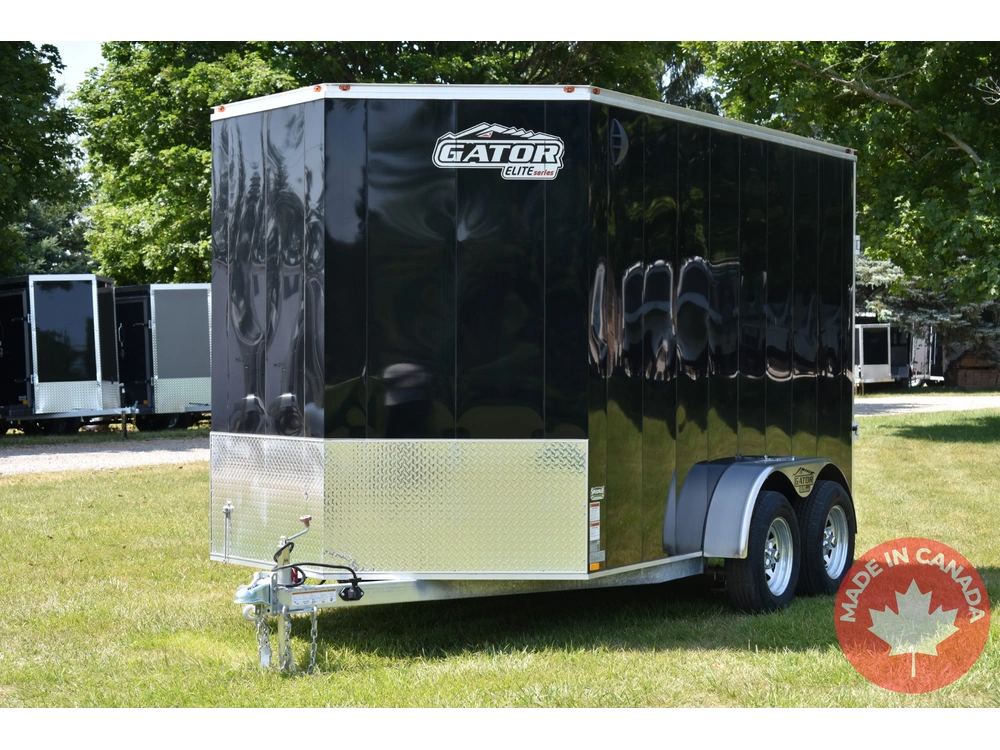 2026 Gator Galvanized Enclosed 7' X 12' Ta alt