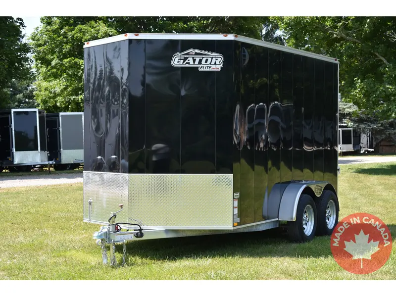 2026 Gator Galvanized Enclosed 7' X 12' Ta alt
