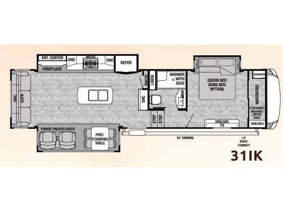 2019 Forest River Cedar Creek Silverback 31ik alt
