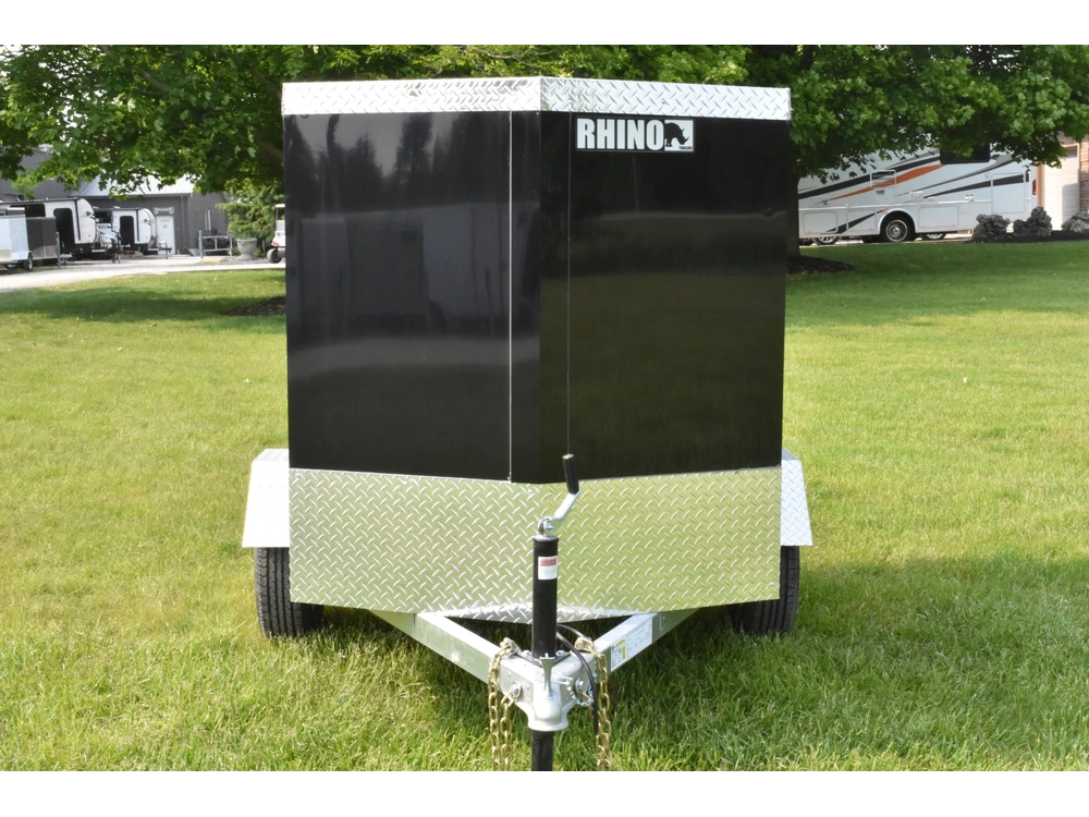 2026 Rhino Galvanized Enclosed 4' X 6' Sa alt