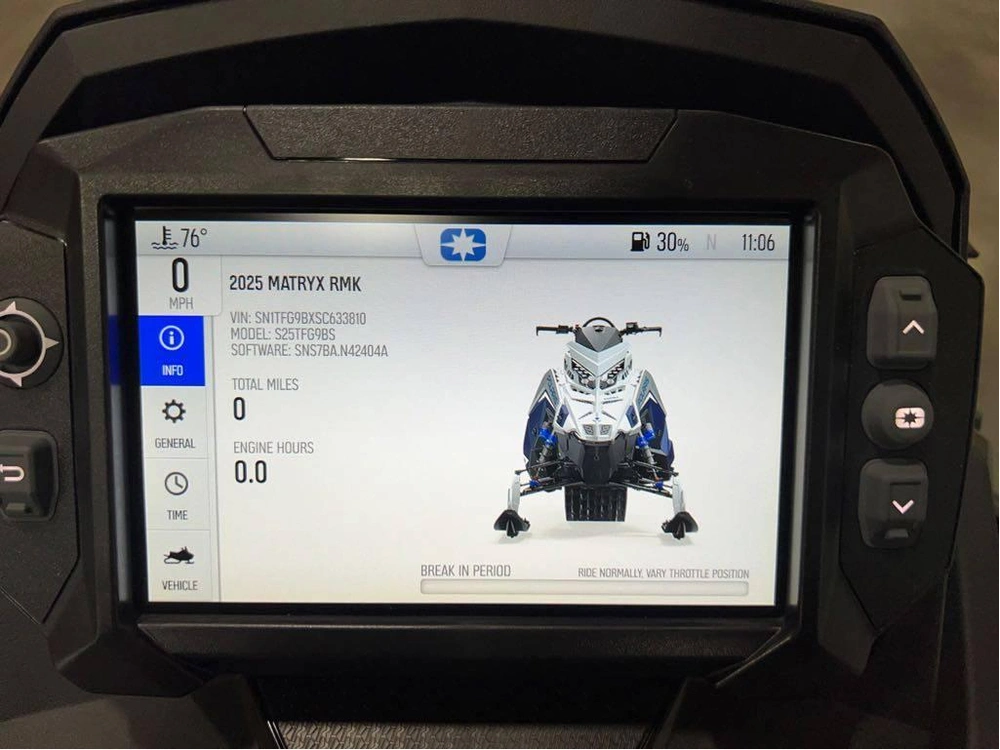 2025 Polaris Rmk Khaos 155 9r S25tfg9bs alt
