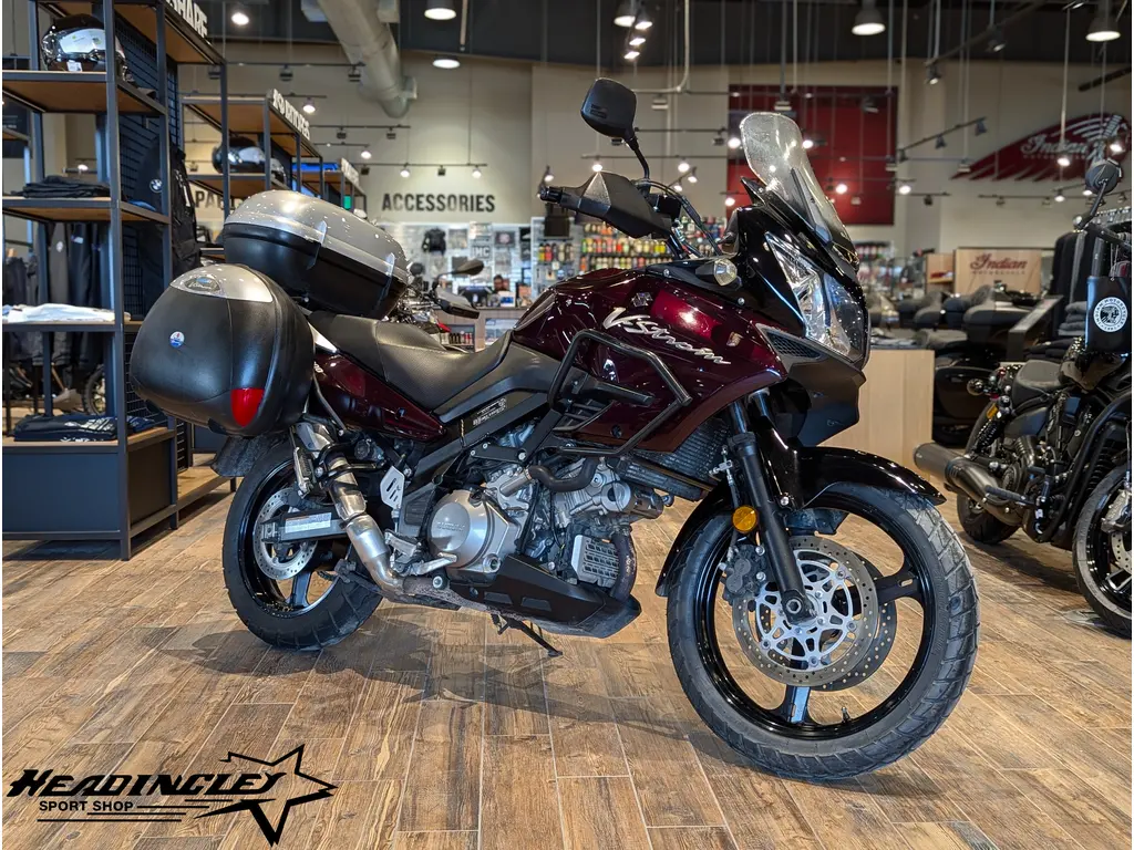 2010 Suzuki V-Strom 1000 // Candy Dark Cherry Red