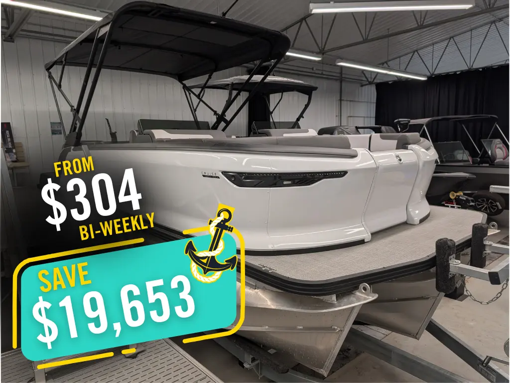 2024 Manitou 22 Cruise Switchback Max Deck Signature - 150HP w/Trailer