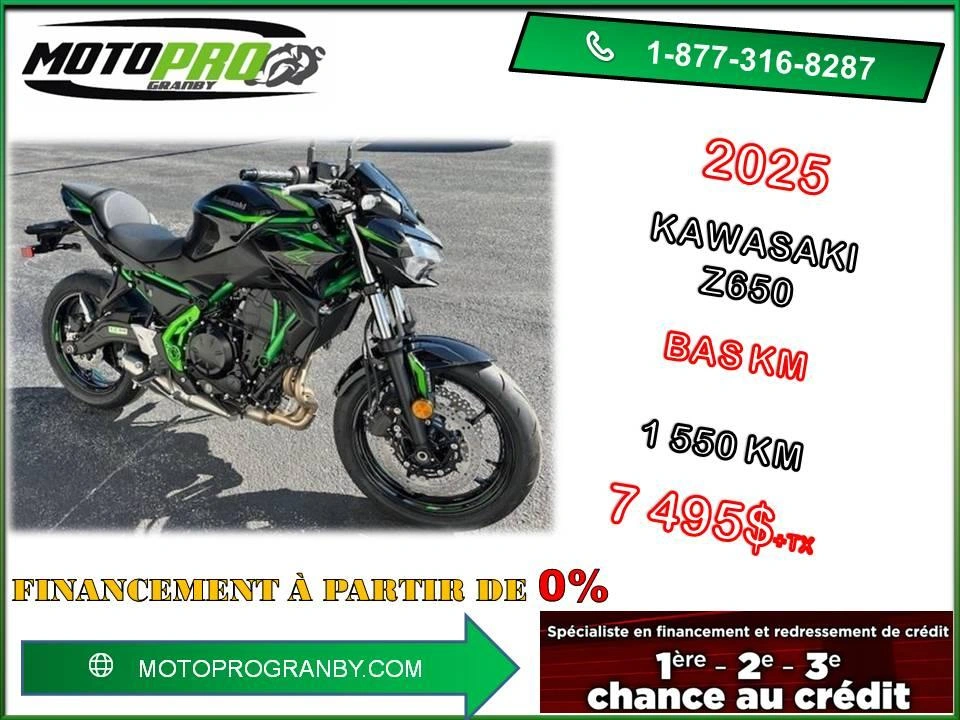 Kawasaki Z650 Abs Z650 Zr650 Er650 Z Zr Er 650 Abs 2025 alt