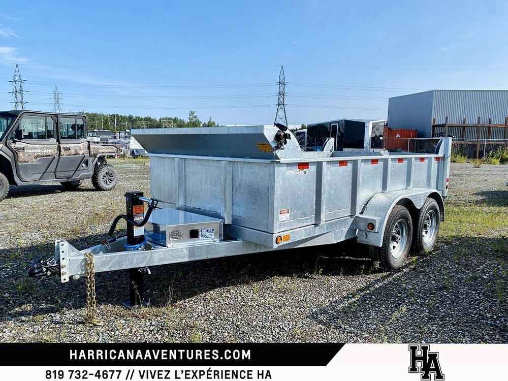 Canada Trailers Remorque Dompeur 6x12 2026 alt