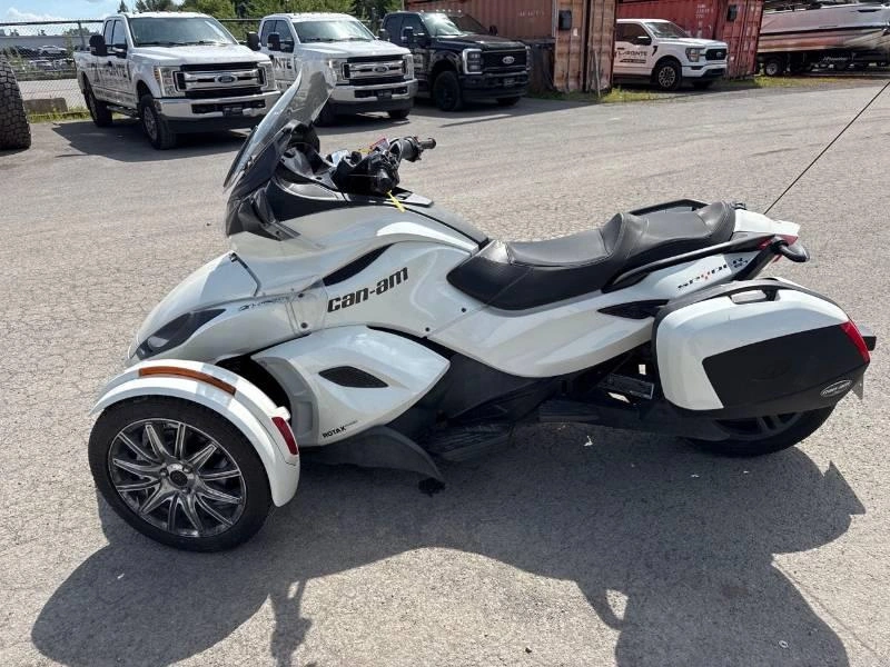 Can-am Spyder St Limited Se5 Blanc 2013 alt