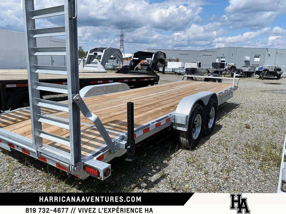2026 Canada Trailers Remorque 7x24 Plate Forme Ce724-14k alt