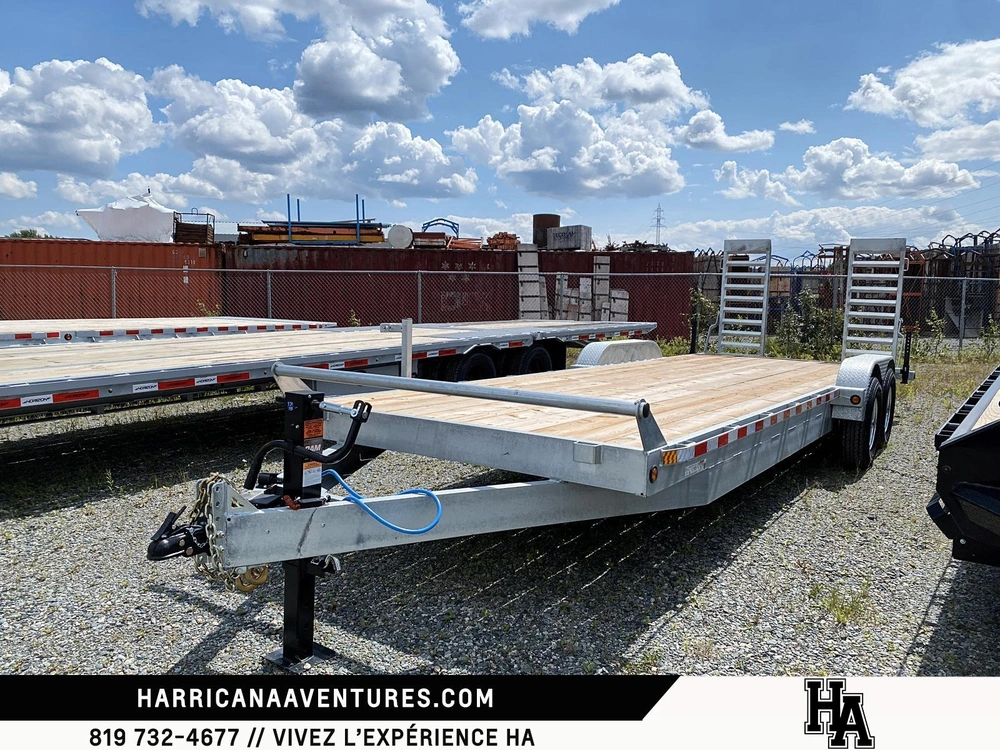 2026 Canada Trailers Remorque 7x24 Plate Forme Ce724-14k alt