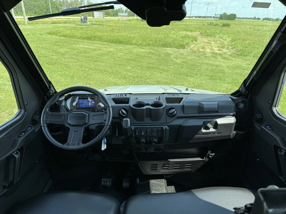 2027 Polaris Ranger Crew Xp 1000 Cab - Avalanche Gray alt