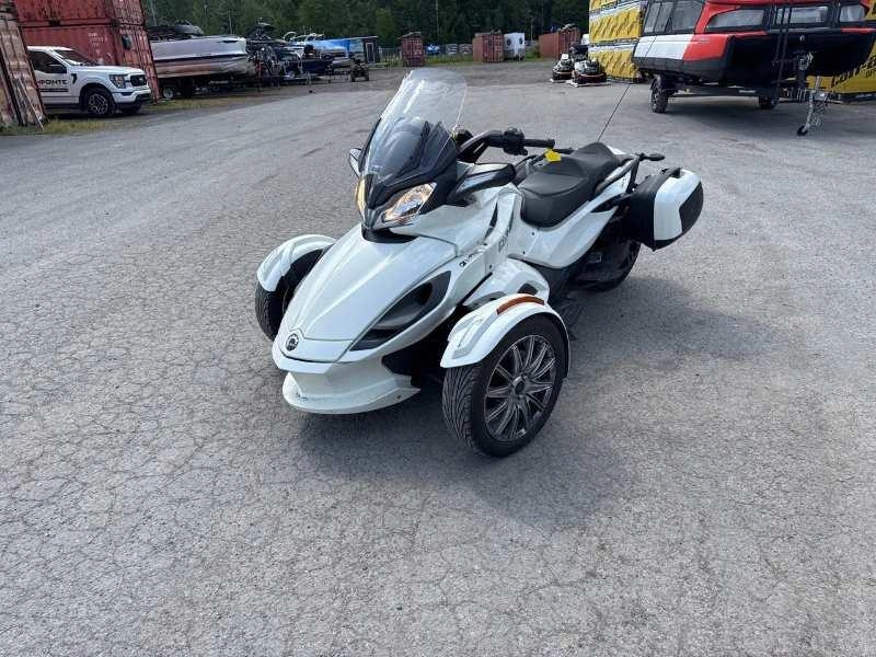 Can-am Spyder St Limited Se5 Blanc 2013 alt