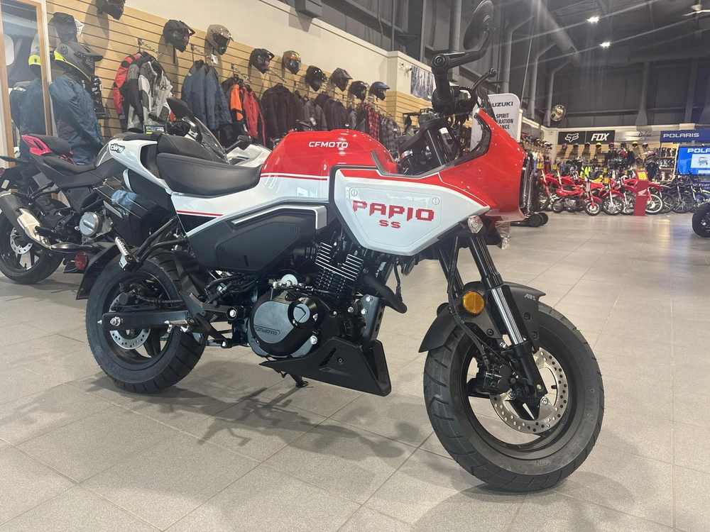 2025 Cfmoto 125 Papio Ss Magma Red alt