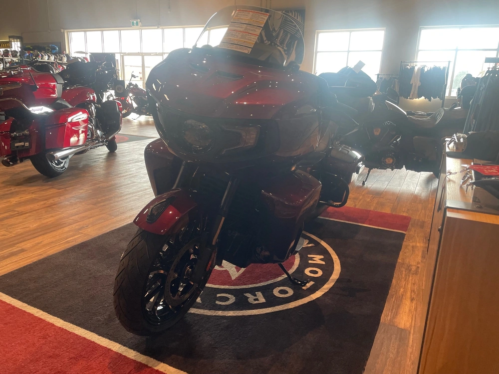 2026 Indian Motorcycle Pursuit Dh 112 W/pb Audio - Maroon Metallic alt