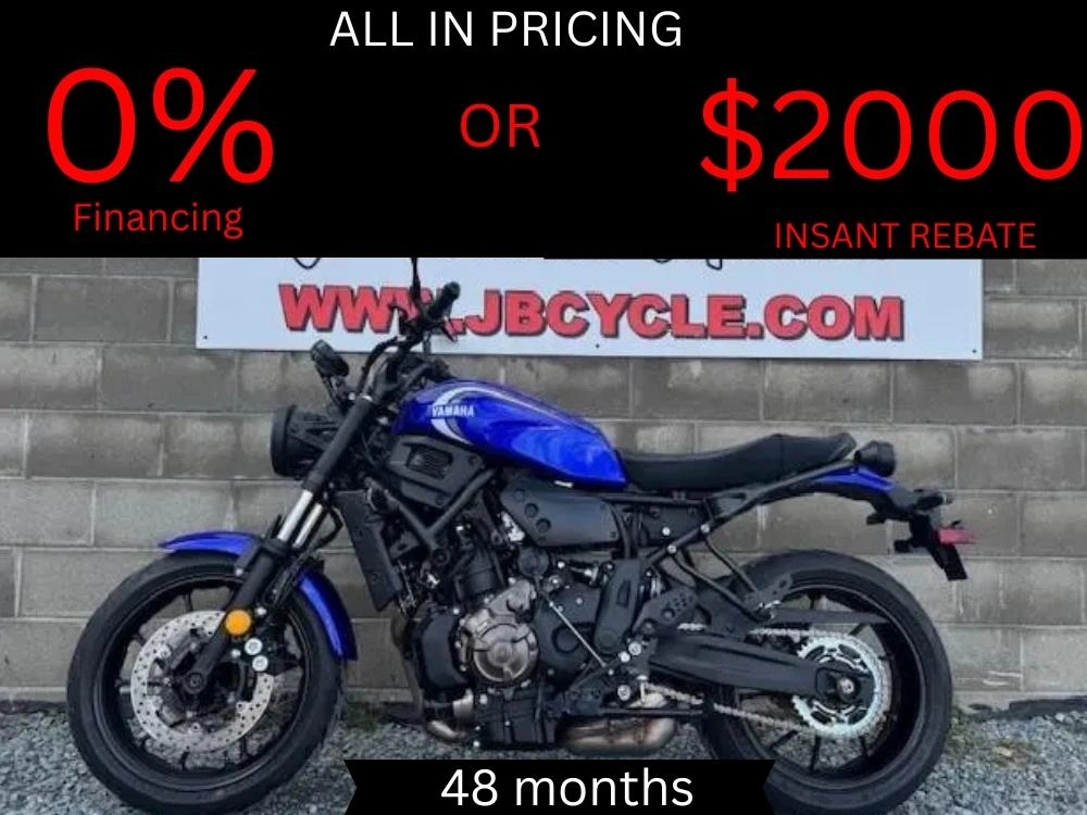 2025 Yamaha Xsr 700 Team Yamaha Blue alt
