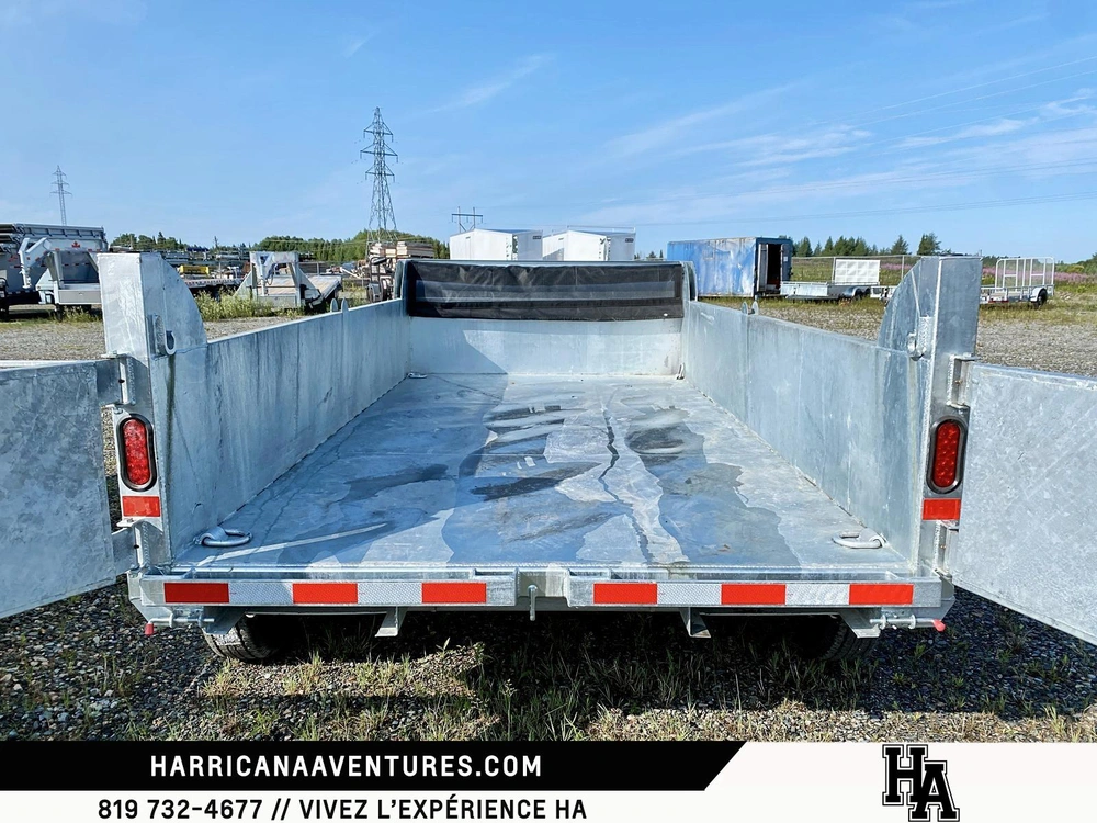 Canada Trailers Remorque Dompeur 6x12 2026 alt