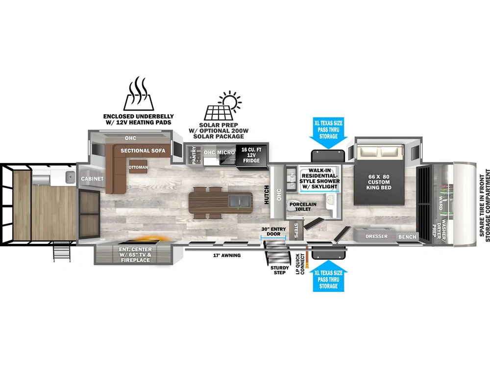 2025 Forest River Salem Hemisphere 38veranda alt