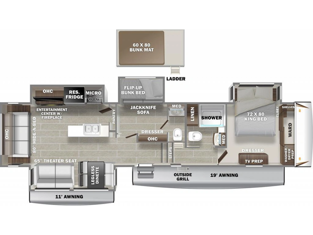 2022 Forest River Sanibel 3902 Wide Body alt