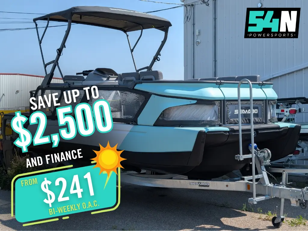 2026 Sea-Doo Switch Cruise 21' 300 HP Tech Pkg. - Galvanized Trailer