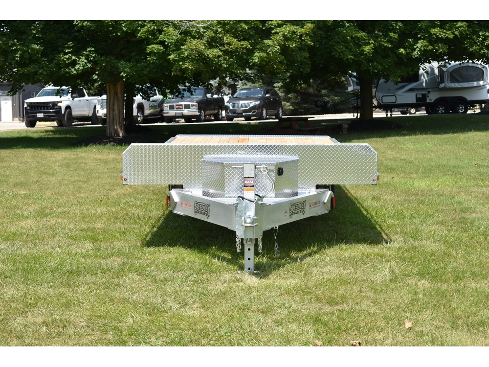 2027 Enbeck Aluminum Deck Over 8' X 24' Tilt-deck Ta 7t alt