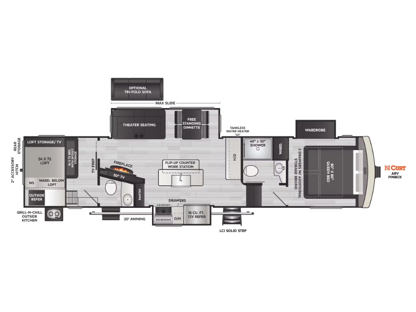 2023 Keystone Rv Arcadia 3570 Lt alt