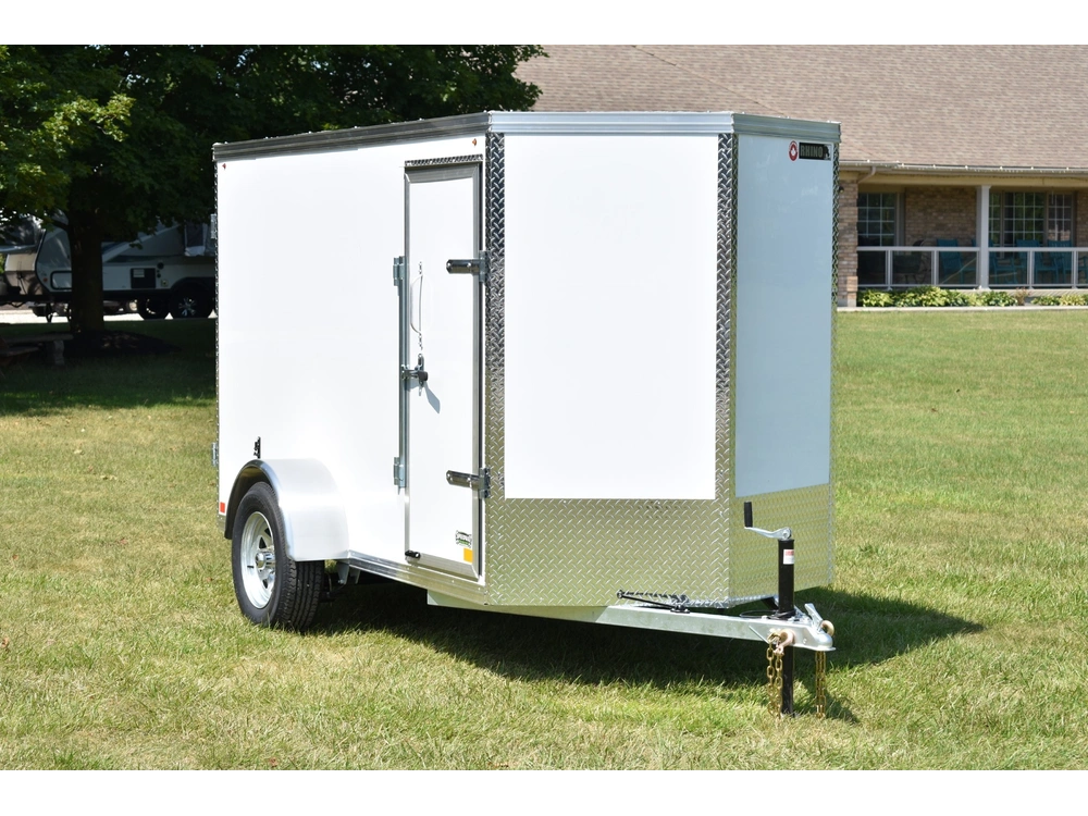 2026 Rhino Galvanized Enclosed 5' X 10' Sa Dd alt