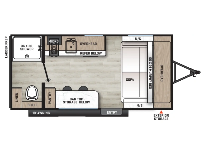 2024 Coachmen Catalina 154rbx alt