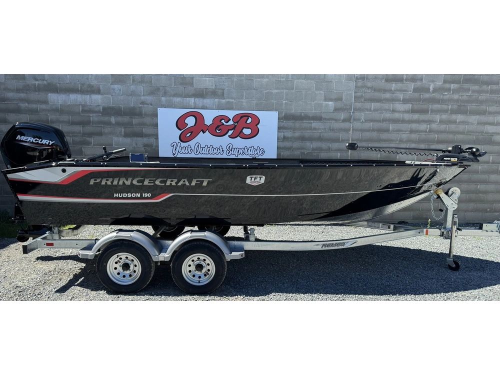 2026 Princecraft Hudson 190 Bt Black 90exlhpt alt