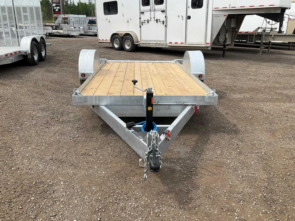 2027 Canada Trailers 6x14 Manual Galvanized Tilt Trailer alt