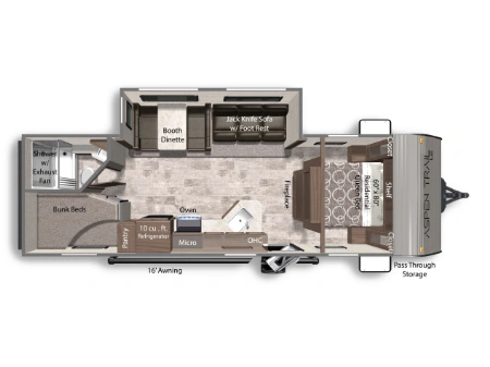 2024 Dutchmen Aspen Trail 26 Bh alt
