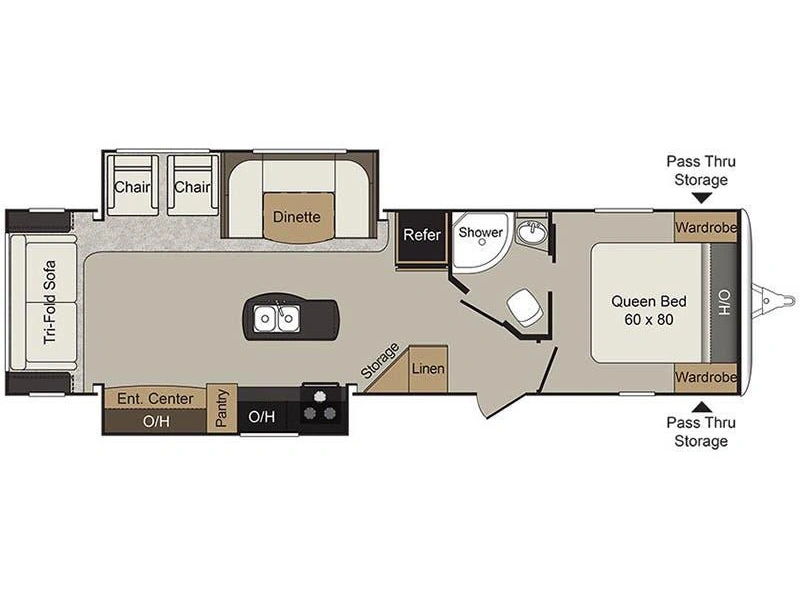 2019 Keystone Rv Passport Elite 31 Ri alt