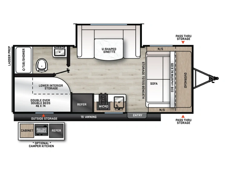 2023 Coachmen Catalina 184bhs alt