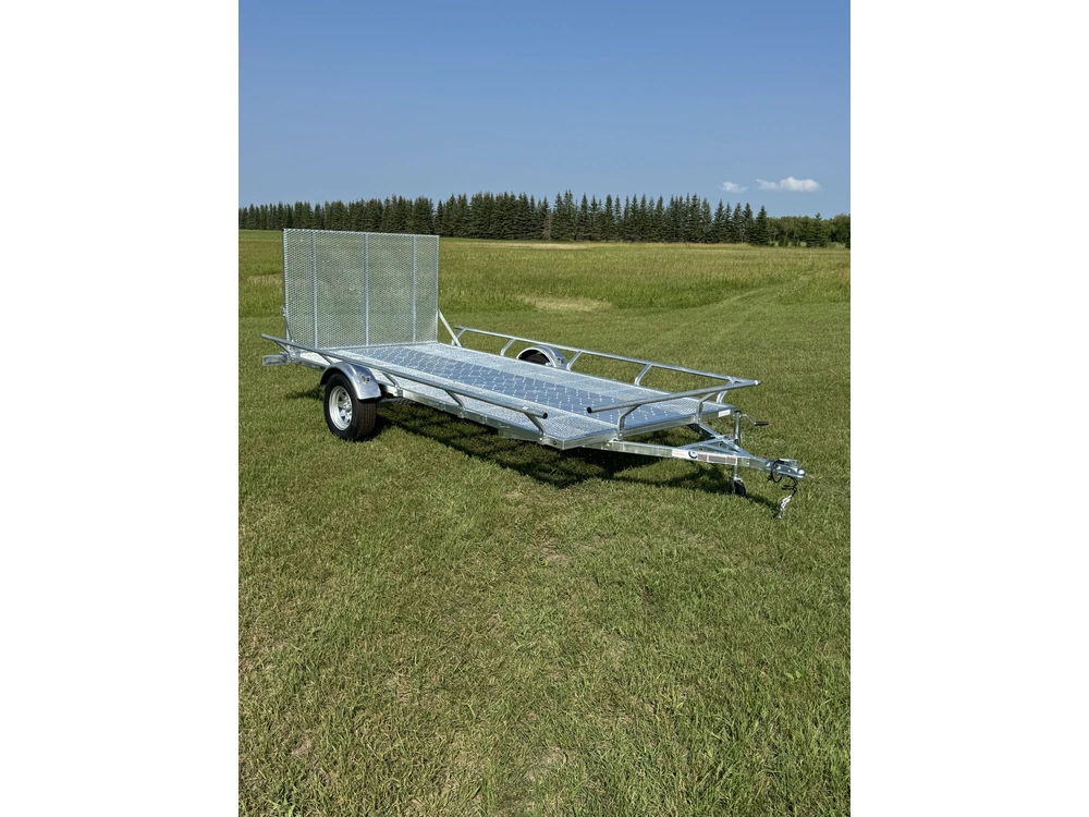 2026 Marlon Rat-04 Trailer 6'6" X 14' Single Axle 2076lbs alt