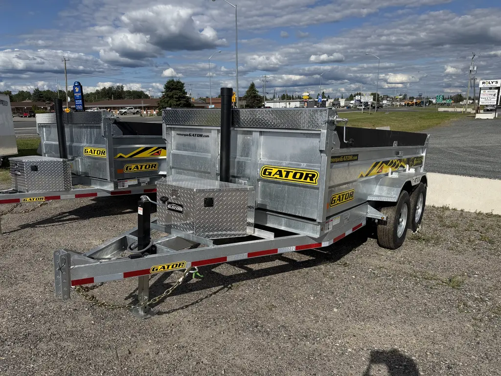 Gator DUMP TRAILER,6X12,GALV,10,000LBS,DUAL AXLE  2026