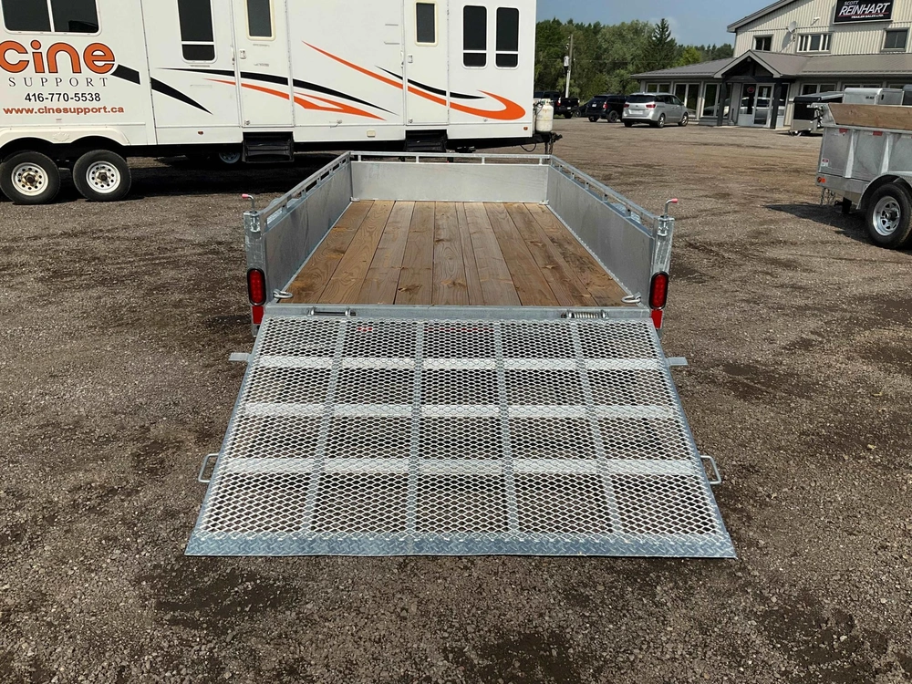 2027 Canada Trailers 6x12 Galvanized Hd Utility Trailer alt