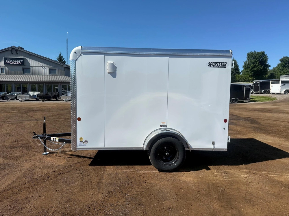 2027 Car Mate Trailers 6x10 Sportster Cargo Trailer alt