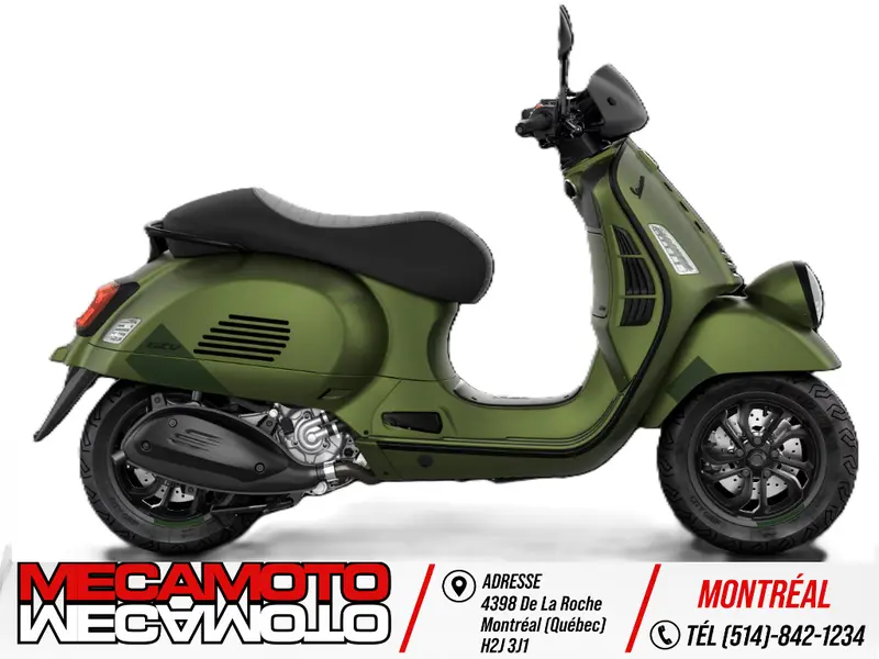 Vespa GTV 310 VERDE RIBELLE 2027