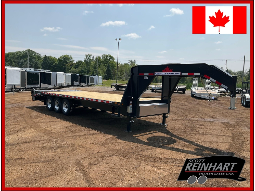 2027 Car Mate Trailers 8.5x25 10.5 Ton Gooseneck Equipment Trailer alt
