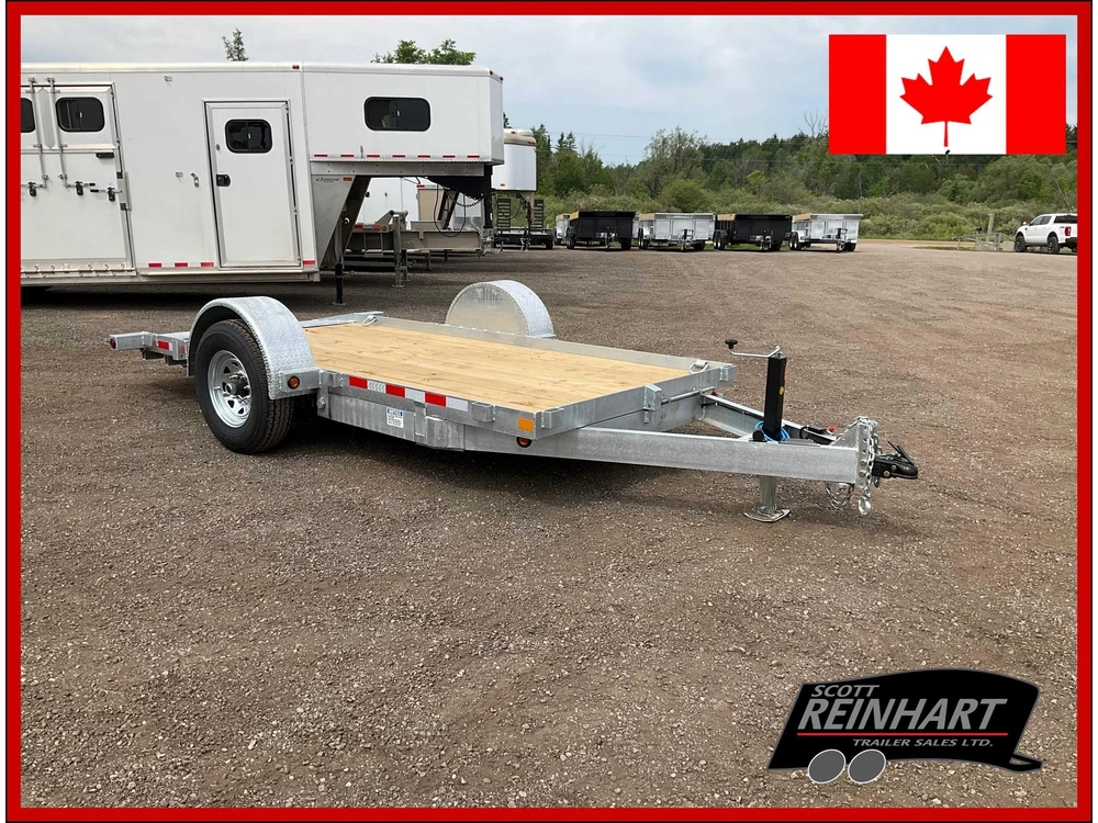 2027 Canada Trailers 6x14 Manual Galvanized Tilt Trailer alt