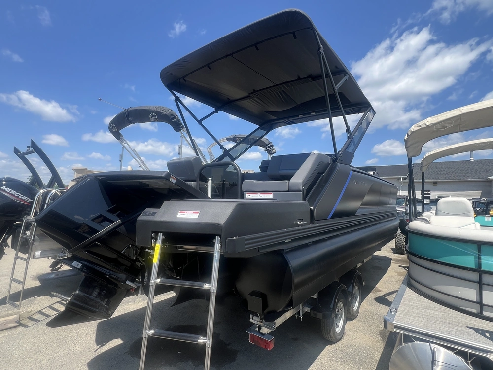 2025 Manitou 24 Explore Flcsr Stealth Triple alt