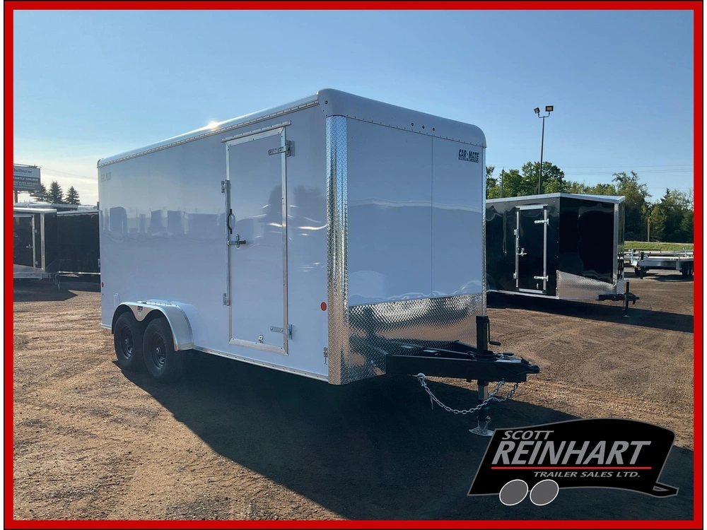 2027 Car Mate Trailers 7x16 Hd Custom Cargo Trailer alt