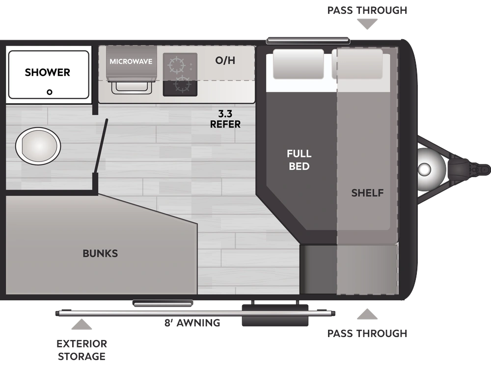 2026 Keystone Rv Hideout Mini 123bb alt