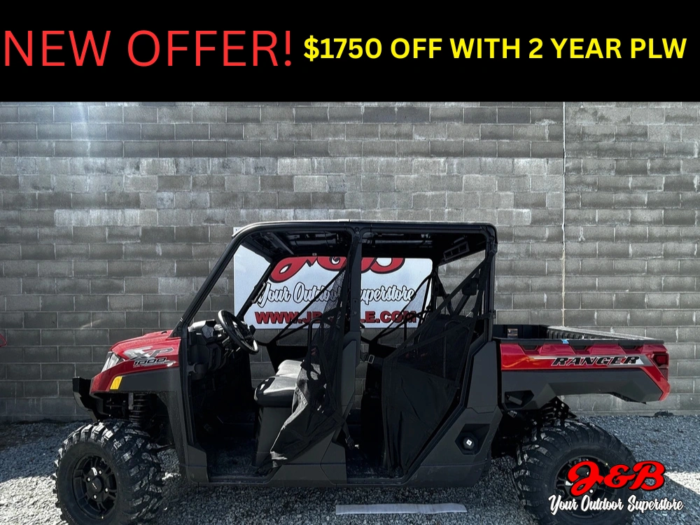 2026 Polaris Ranger Crew Xp Premium Red alt