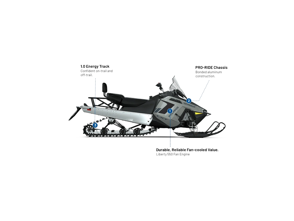 2026 Polaris 550 Voyageur Lxt 144 Northstar Edition alt