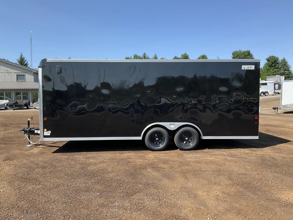 2026 Car Mate Trailers 8.5x20 Sportster Enclosed Car Trailer alt