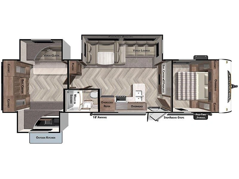 2021 Forest River Wildwood 31kqbts alt